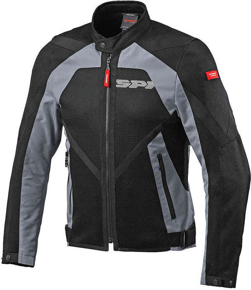 Geaca Moto Spidi Netstream Tex Black/Gray